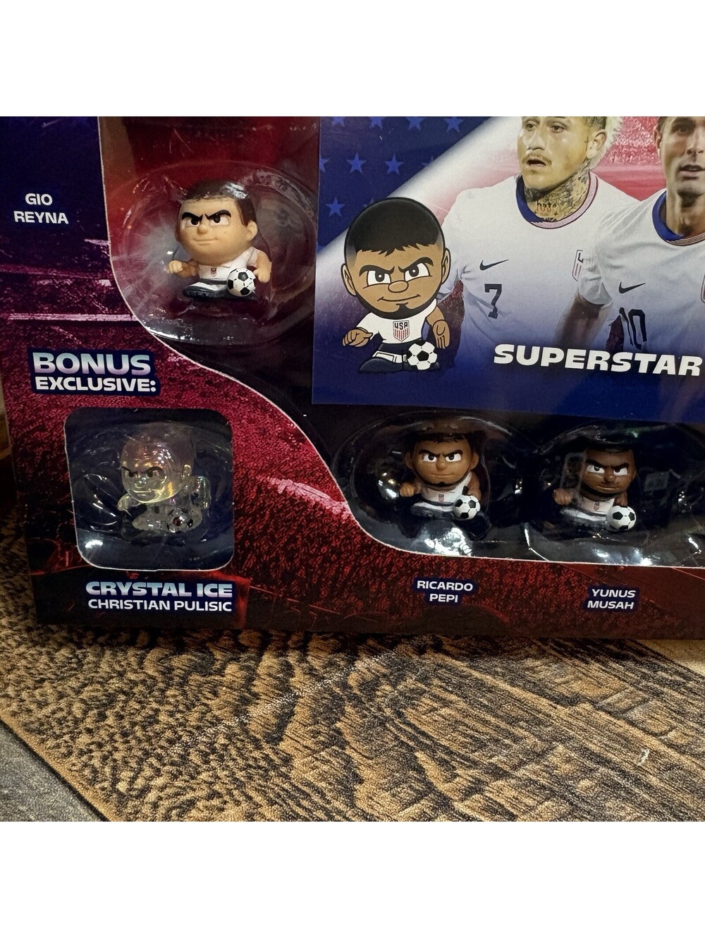 Party Animal TeenyMates USA National Soccer Players Superstar Collector Set - Picture 3 of 12
